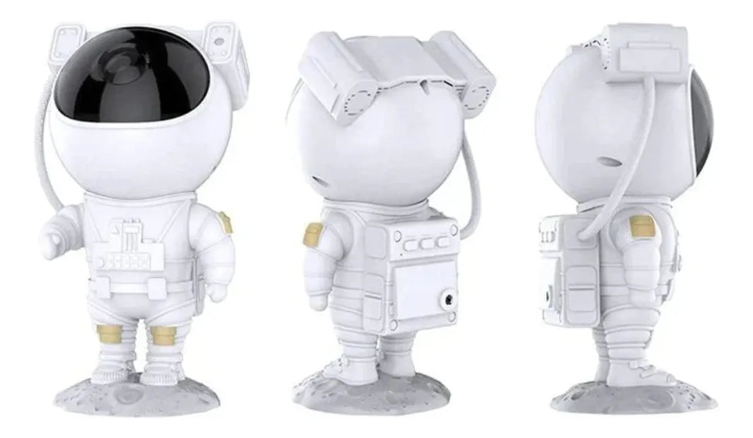 Projetor Astronauta Galáxia – Abajur Infantil com Estrelas 127/220V